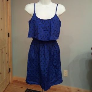 Girls XS polka dot dress